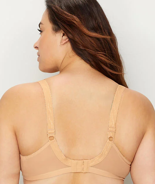 Morgan Stretch Side Support Banded Bra EL4110 TOD - Toasted Almond