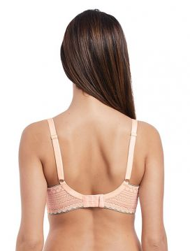 Daisy Lace Padded Half Cup Bra AA5133 - Blush
