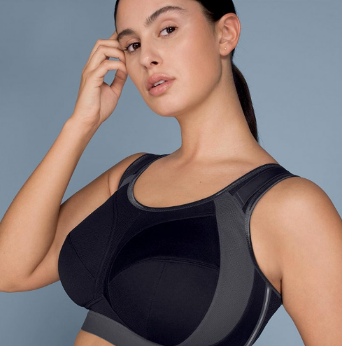 Extreme Control Plus Sports Bra - Black/Anthracite