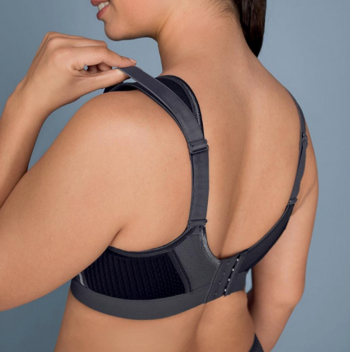 Extreme Control Plus Sports Bra - Black/Anthracite