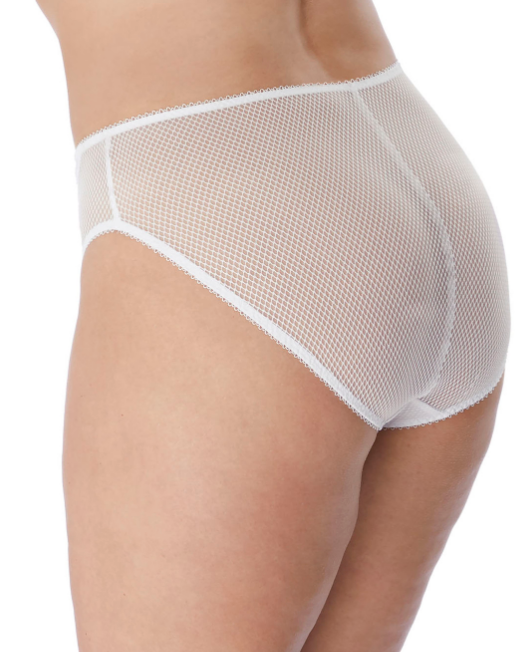 Charley High Leg Brief EL4386 - White