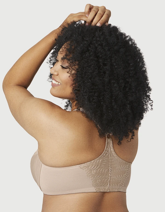 1246 T-Back Front Close Wonderwire CAF - Cafe