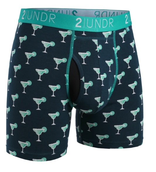 2UNDR 6" Swing Shift Boxer Brief - Margaritas