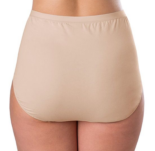 6044 Plus Cotton Full Brief EL6044 014 - Beige