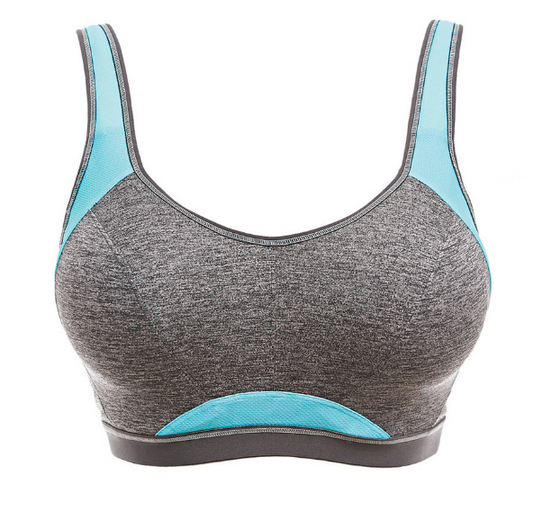 Epic (X) Moulded Crop Top Sport Bra AA4004 - Carbon