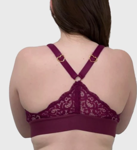 Hallie Bralette - Plum