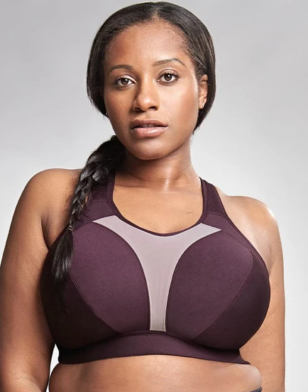 Aerocool (SC) High Impact Wireless Sport Bra S1382 - Blackberry