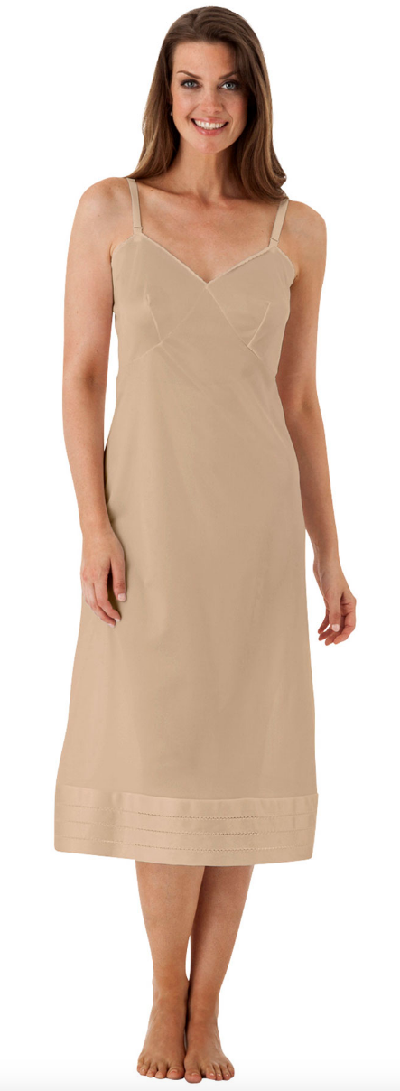 Snip It Adjustable Length Full Slip 6319 - Nude