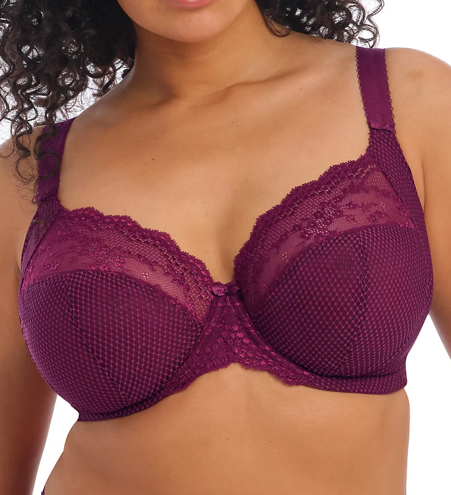 Charley Underwire Plunge Bra with Stretch Lace