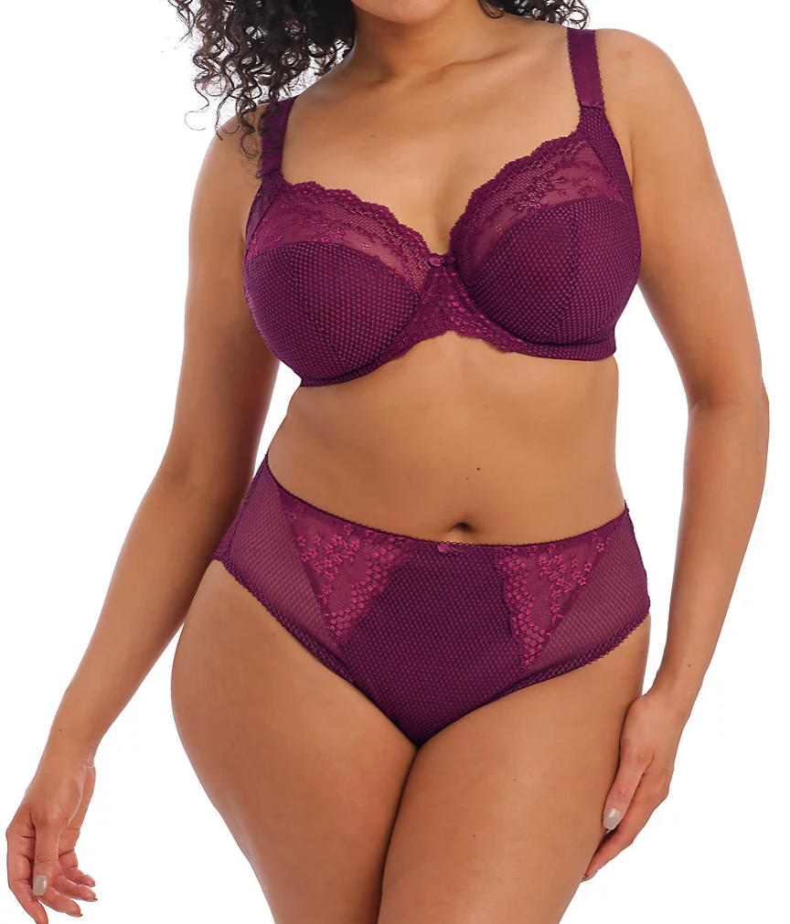 Charley High Leg Brief EL4386 - Deep Fuchsia