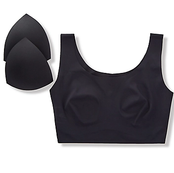 Invisible Body Leisure Bra 9594 - Black