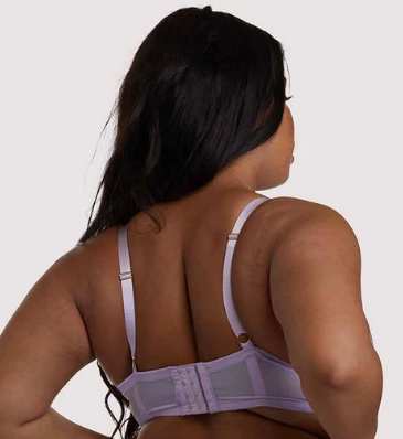 Mila Lace Triangle Soft Cup Bra PPG068T - Lilac