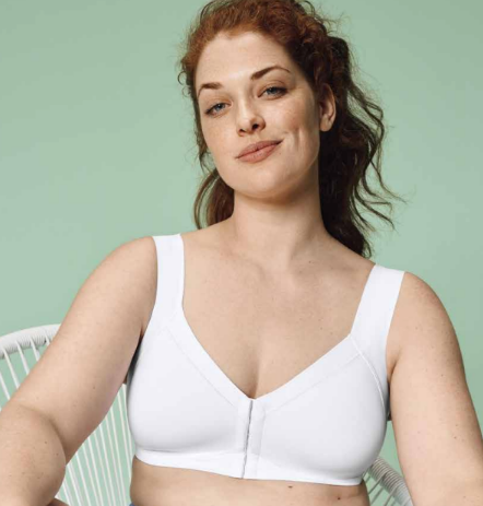 Front Closing T-shirt Bra 5333 - White