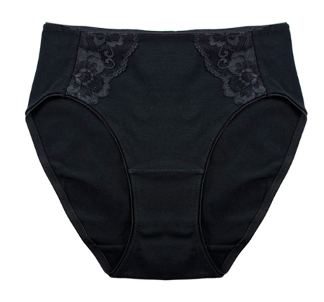 High-Waisted Cotton Spandex Panty