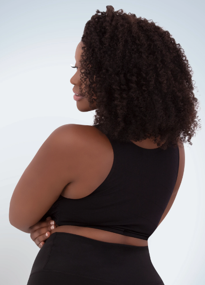 Lora Lace Front Close Wireless Bra 5531 - Black