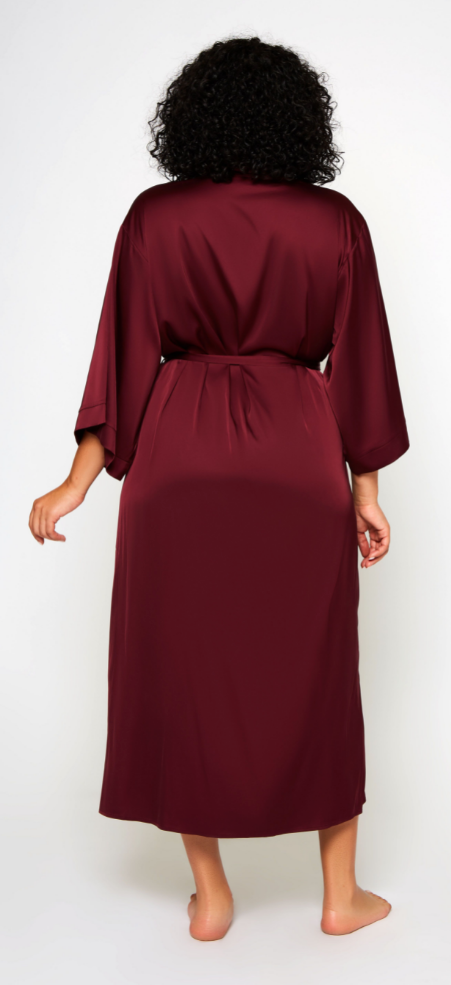 Tania Long Robe 78130 - Burgundy