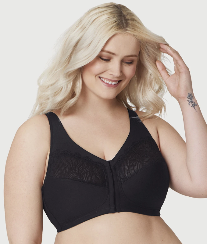 The Lora - Back Smoothing Lace Front-Closure Bra 