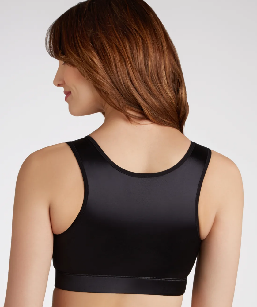 High Impact Wireless Front Closing Sport Bra NL100 - Black