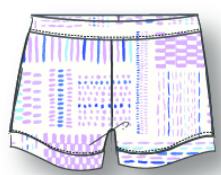 Key Biscayne Boxer Shorts C120401 G622 - Geo Lines