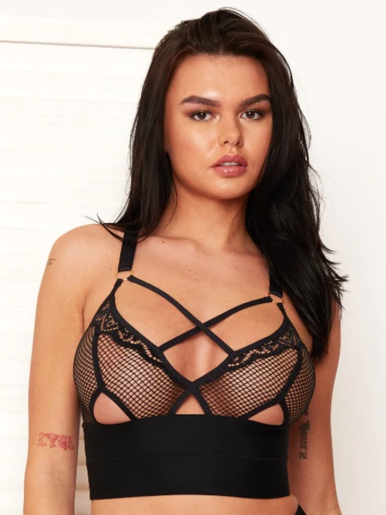 Athena Bralette - Black