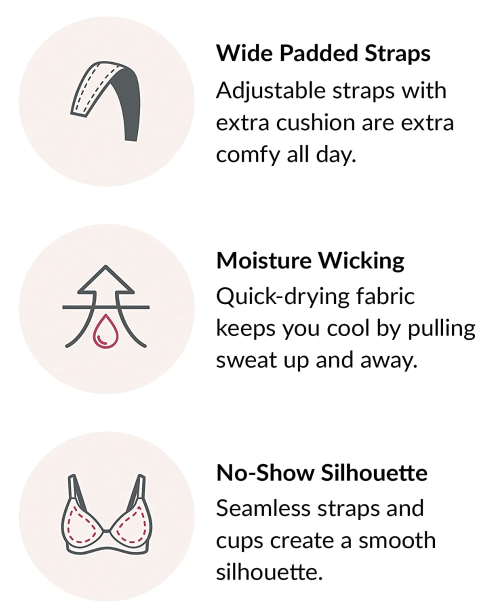 1080 MagicLift Wireless Seamless Bra - Cafe