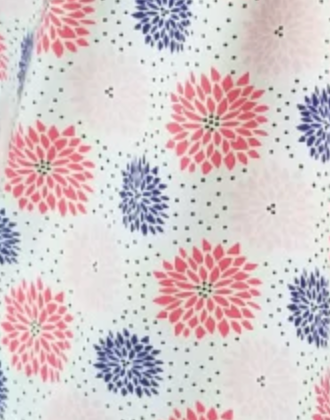 Scoop Neck 36" Sleeveless Sleep Tank 10179R - Coral Mums the Word