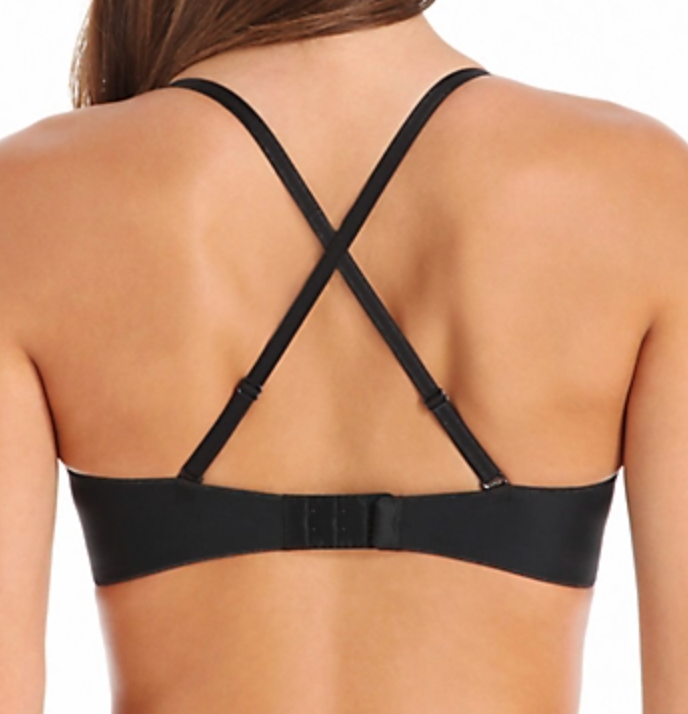 b.wow'd Push Up Plunge T-Shirt Bra 958287 005 - Black