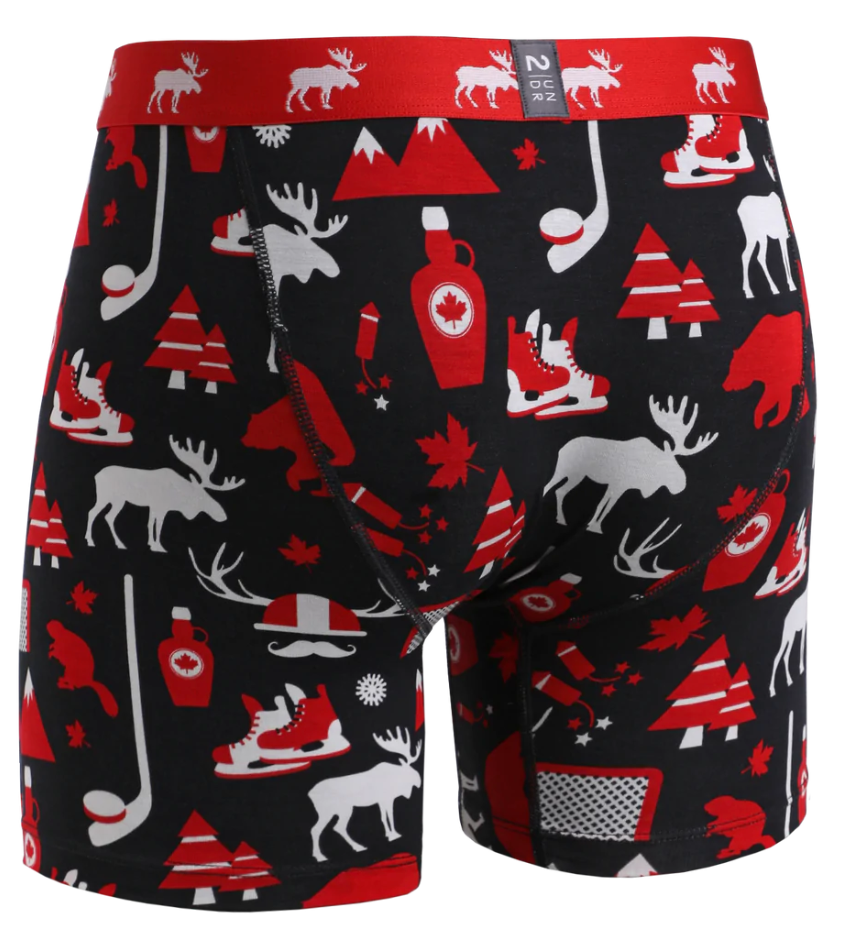 2UNDR 6" Swing Shift Boxer Brief - Canada Eh