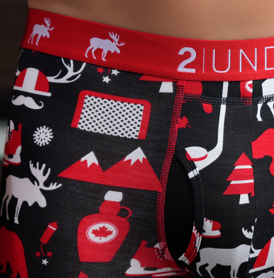 2UNDR 6" Swing Shift Boxer Brief - Canada Eh