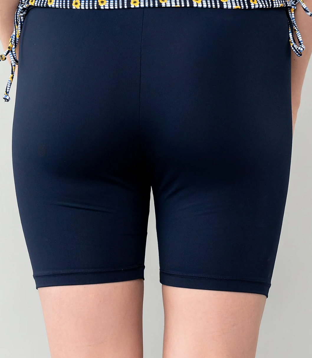 Mid-thigh Swim Shorts - Navy