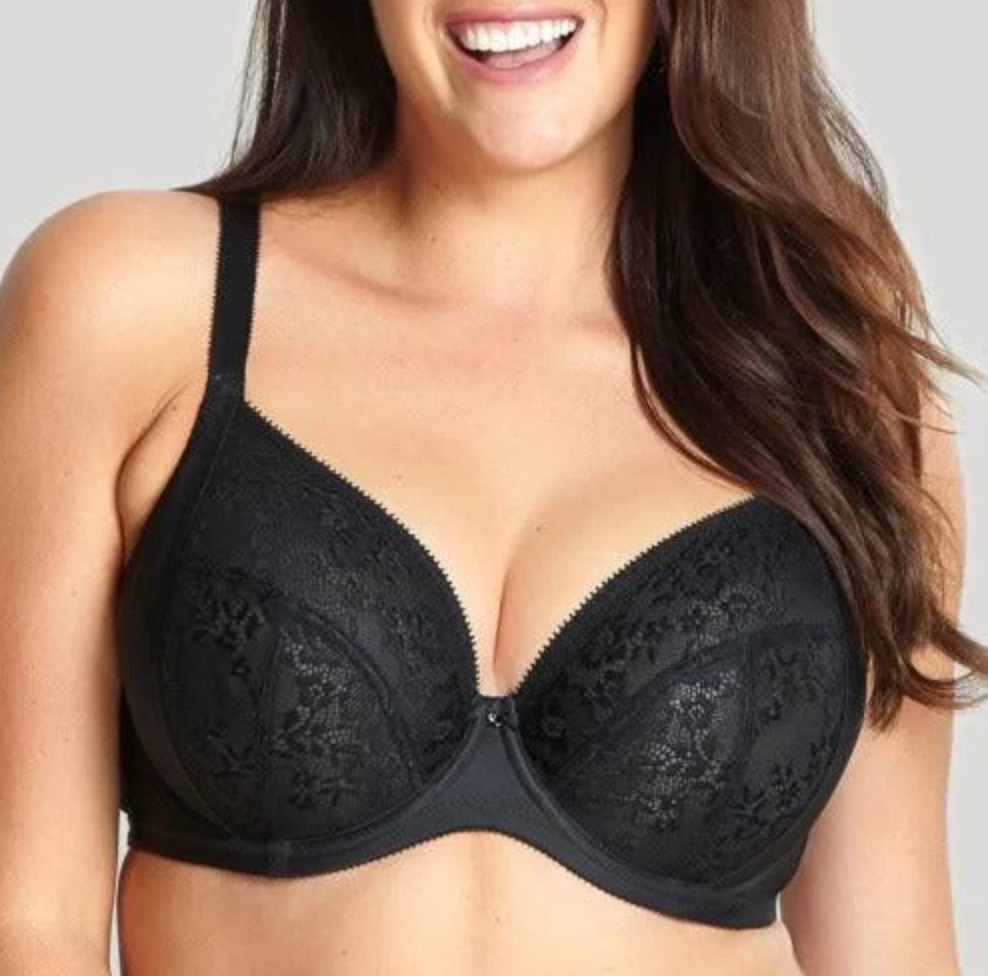 Roxie plunge 9586 - Black