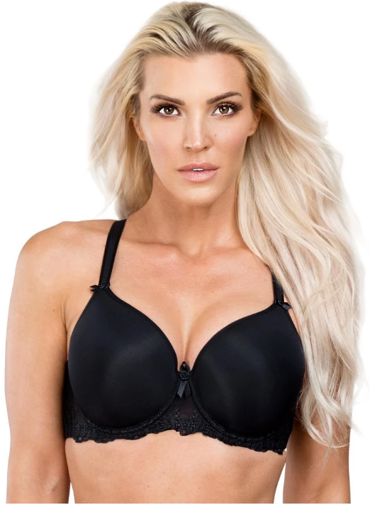 Elomi Women's Smooth Strapless Seamless Underwire T-Shirt Bra, Black, 32GG  : : Clothing, Shoes & Accessories