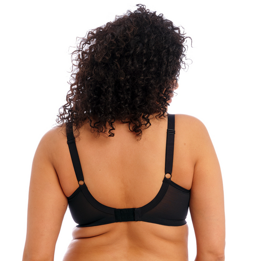 Sachi (SC) Strappy Plunge Bra EL4353 BFL - Black Butterfly