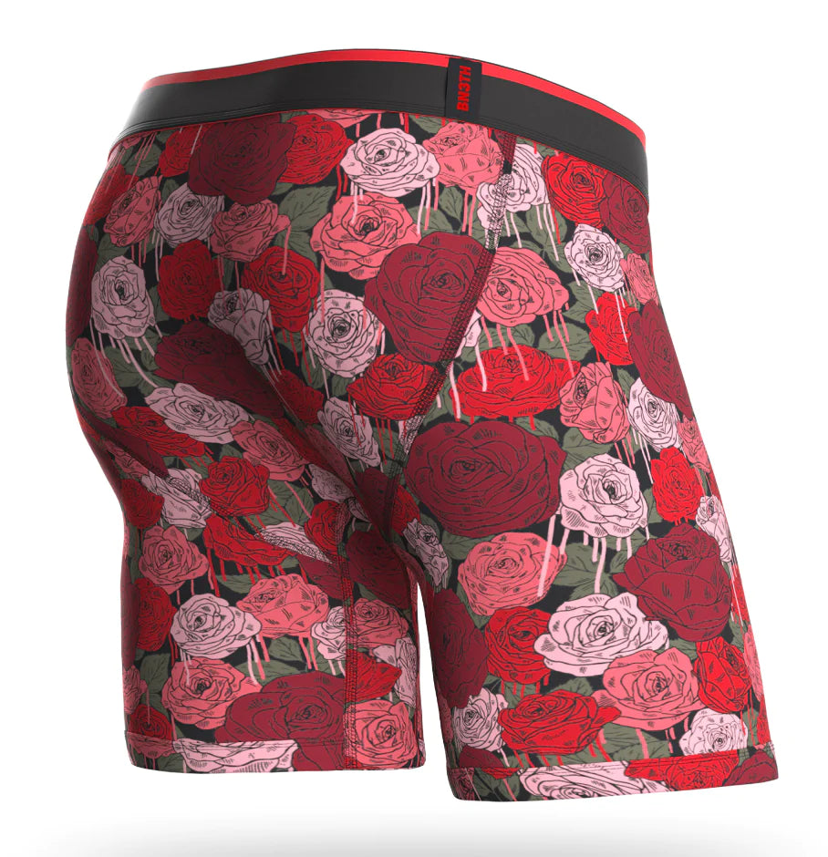 BN3TH 6.5" Classic Boxer Brief - Bleeding Hearts - Red