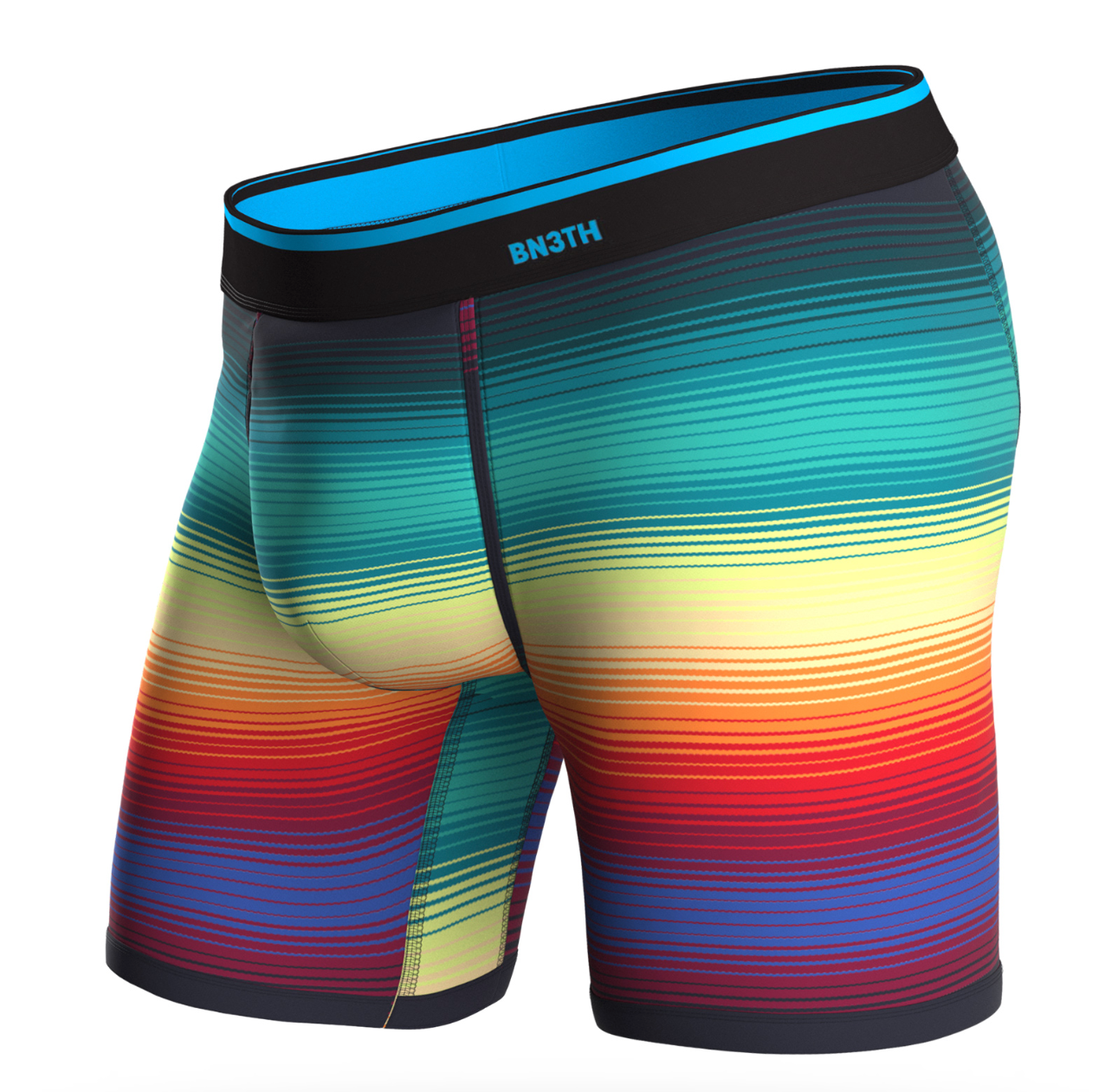 BN3TH 6.5" Classic Boxer Brief - Rhythm Stripe - Dark Navy