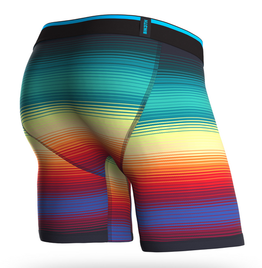 BN3TH 6.5" Classic Boxer Brief - Rhythm Stripe - Dark Navy