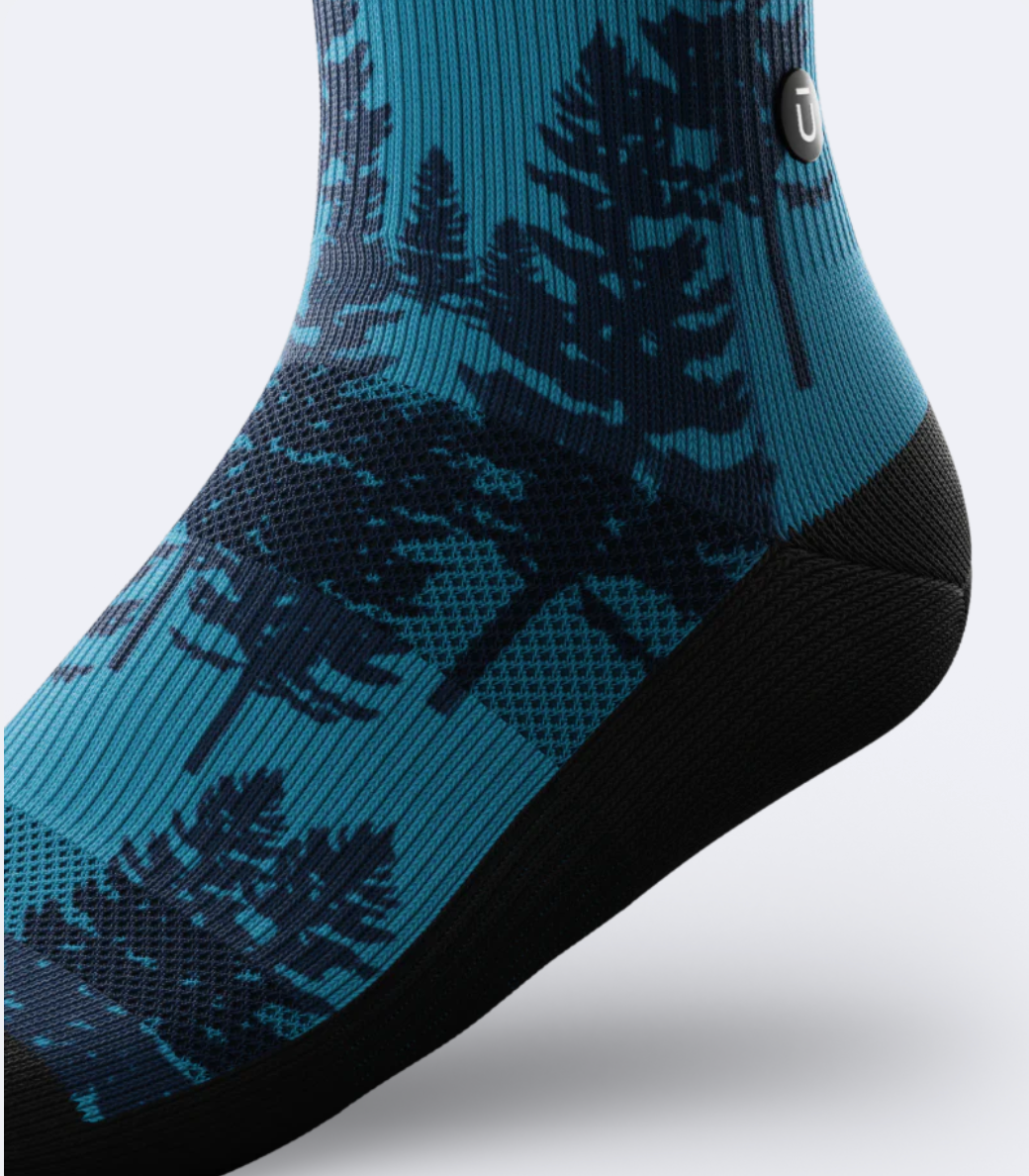 Unisex Performance Crew Socks - Bright Night
