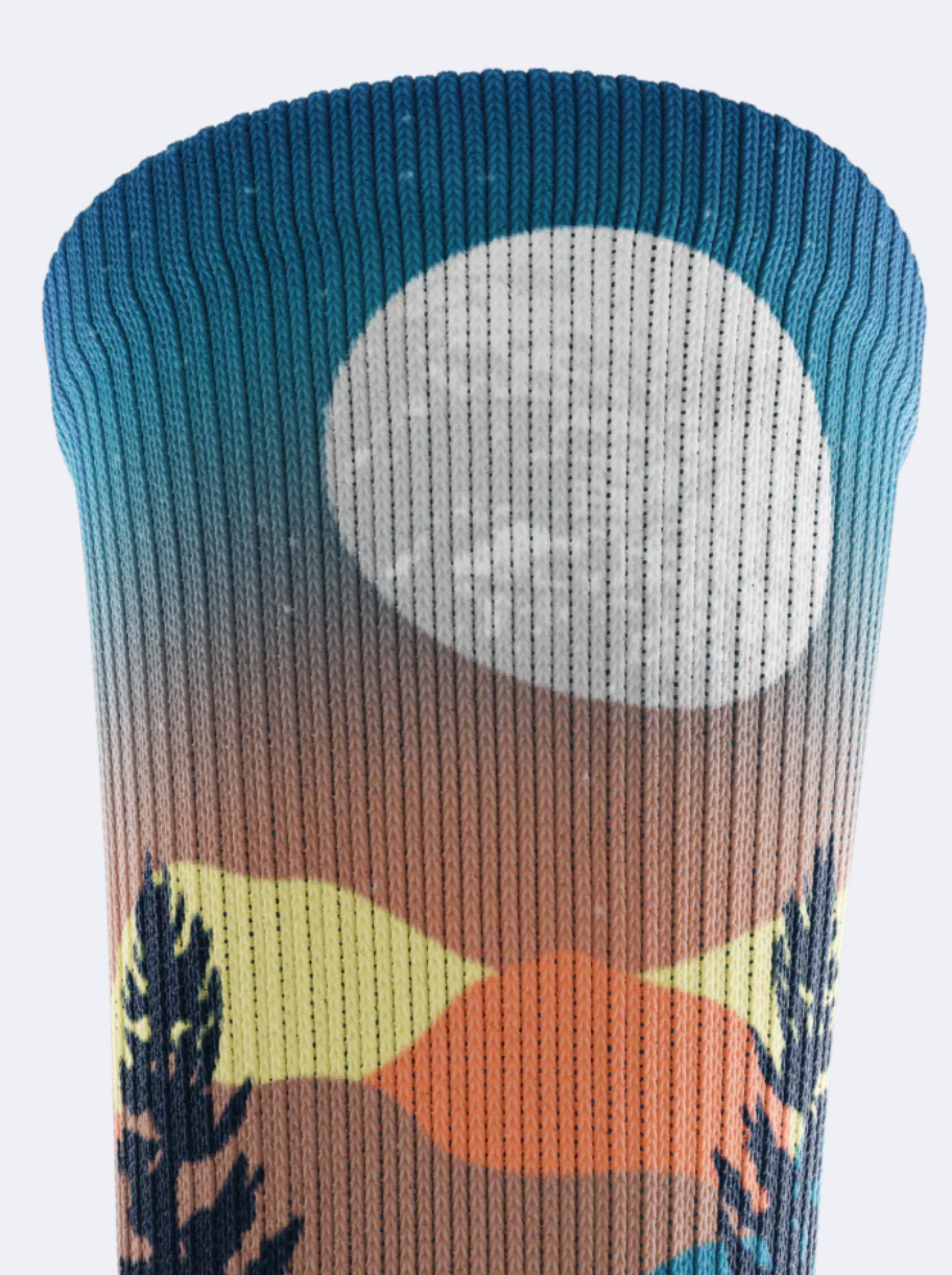 Unisex Performance Crew Socks - Bright Night