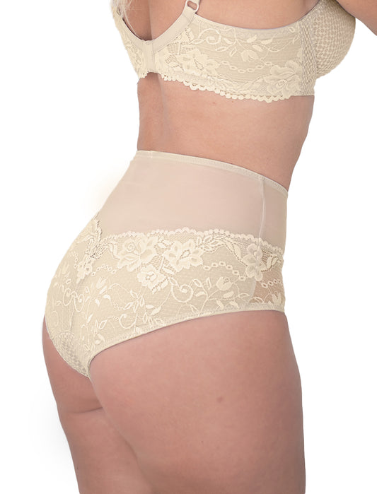 Serena Lace Brief U2763 - Soft Nude Beige