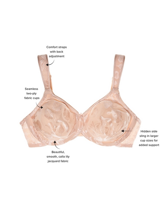 Awareness Seamless Underwire Bra 85567 IV - Ivory