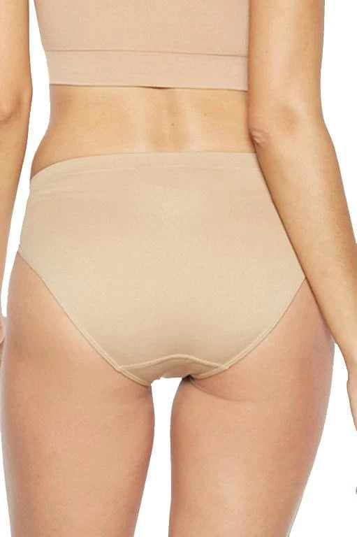 Ahh Seamless High Cut Brief 4031 - Beige