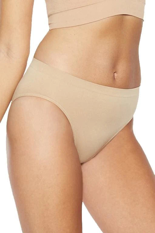 Seamless Underwear Panties Beige