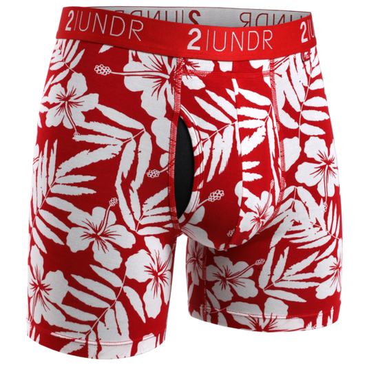 2UNDR 6" Swing Shift Boxer Brief - Aloha
