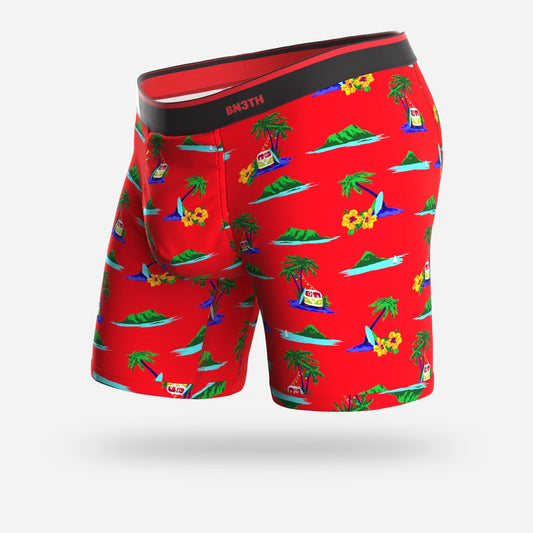 BN3TH 6.5" Classic Boxer Brief - Aloha Red