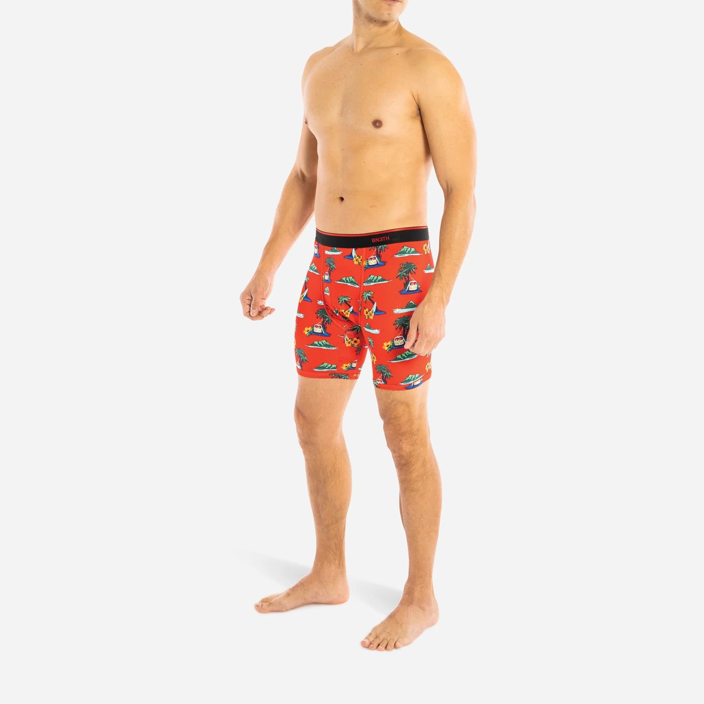 BN3TH 6.5" Classic Boxer Brief - Aloha Red