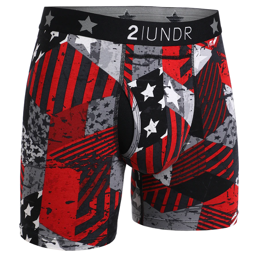 2UNDR 6" Swing Shift Boxer Brief - Freedom2