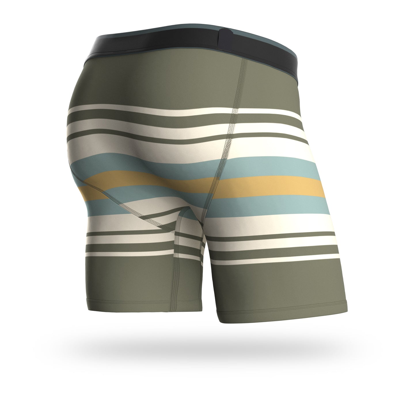 BN3TH 6.5" Classic Boxer Brief - Sunday Stripe - Pine
