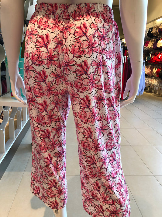 PJ Sleep Capri 10315 555 - Strawberry Delight