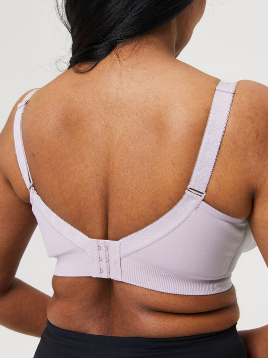 Sugar Popping Candy Wireless Full Cup Maternity and Nursing Bralette 27-8005 - Lavender
