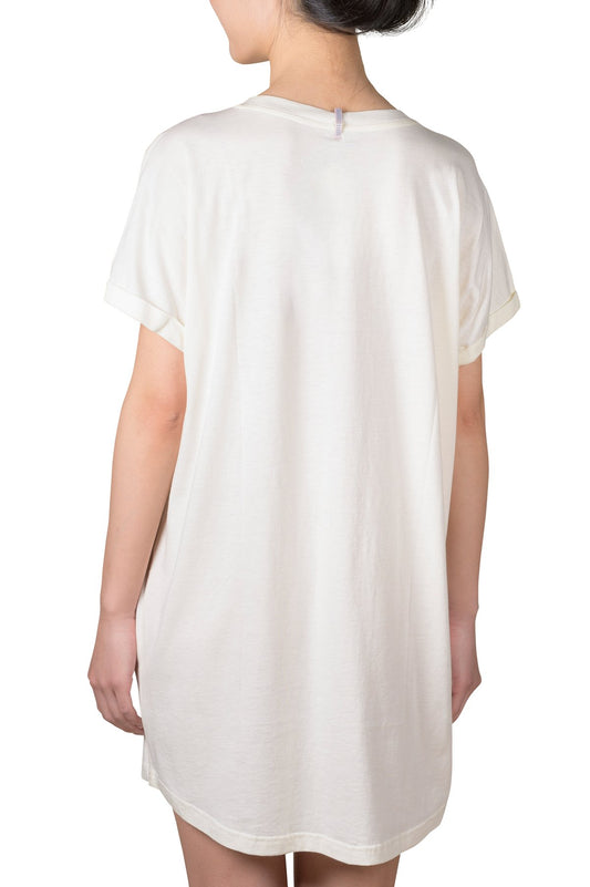 Coffee Shoppe Graphic Sleep Shirt - It's been a looooong day - white